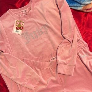 Juicy Couture rose tracksuit
